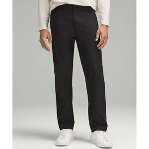 Lululemon ABC Relaxed-Fit 5 Pocket Pant Warpstreme Black 32x30 EUC